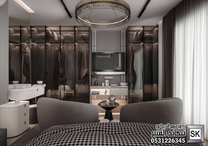 تصميم غرف نوم  ماستر فخمة في السعودية 5