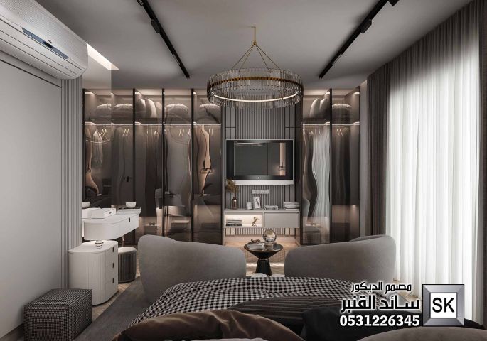 تصميم غرف نوم  ماستر فخمة في السعودية 6