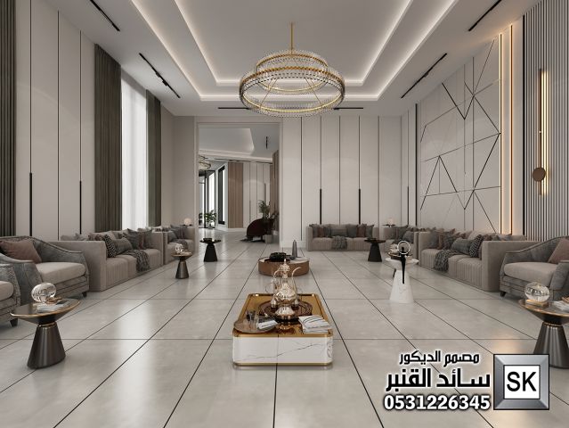 تصميم مجالس ضيافة رجال فخمة في الرياض 10