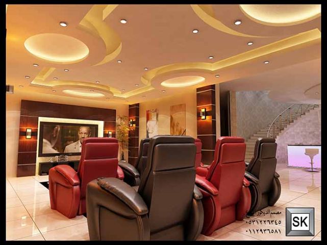 تصميم غرف سينما في السعودية 7