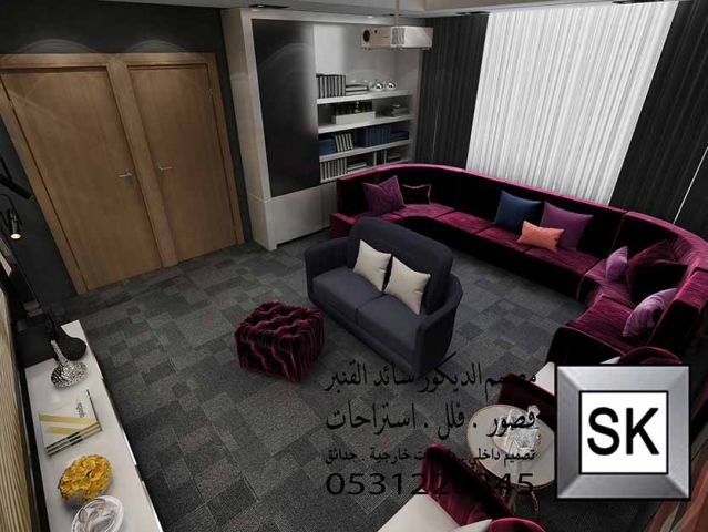 تصميم غرف سينما في السعودية 10