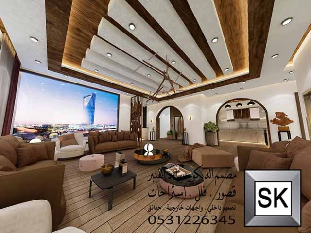 تصميم ديكور داخلي قبو ترفيهي في الرياض 5