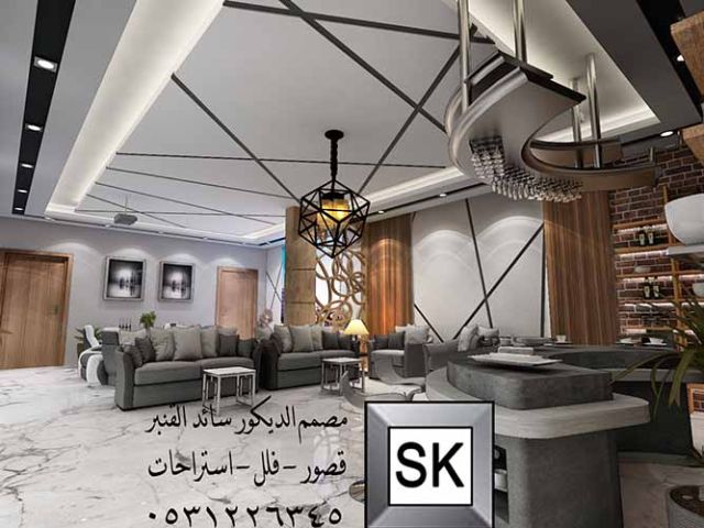 تصميم ديكور داخلي قبو ترفيهي في الرياض 6