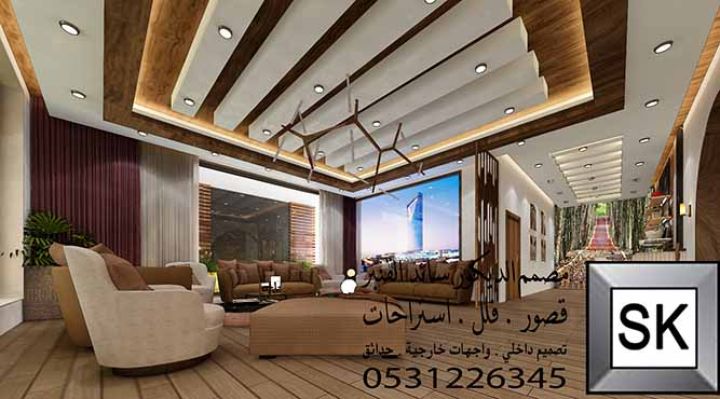 تصميم ديكور داخلي قبو ترفيهي في الرياض 7