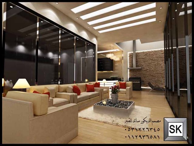 تصميم ديكور داخلي قبو ترفيهي في الرياض 10