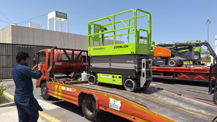 سيزرات لفت 12متر14متر كهرباء للايجار 3