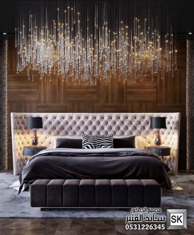 تصميم و تنفيذ ديكور داخلي غرف نوم رئيسية فخمة في الرياض 5