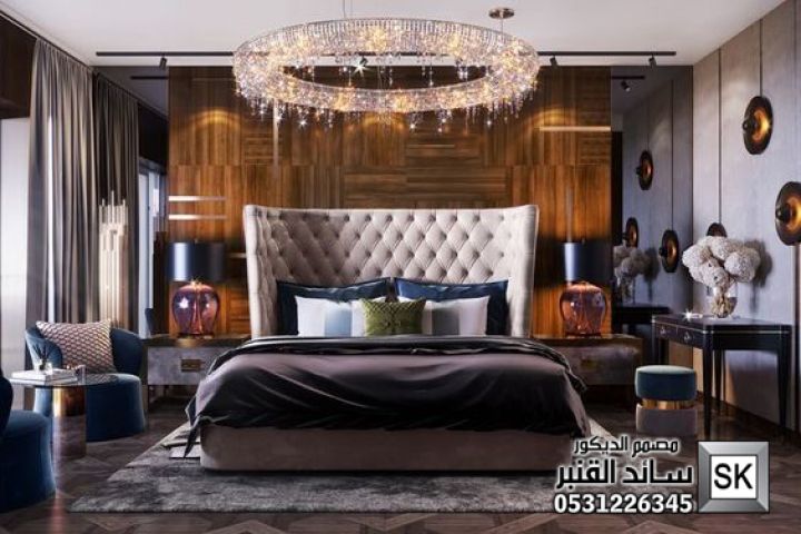 تصميم و تشطيب ديكور غرف نوم رئيسية في الرياض 6