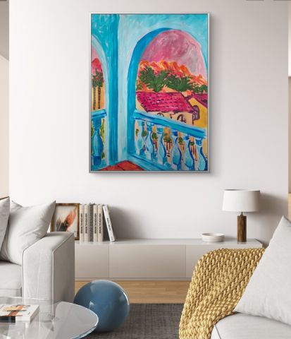 لوحة فنية أصلية فن معاصر 4