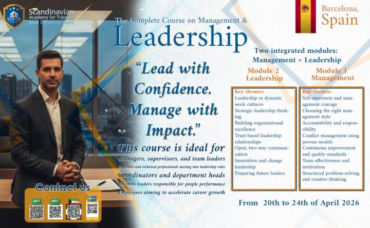 Barcelona- The Complete Course on Management & Leadership