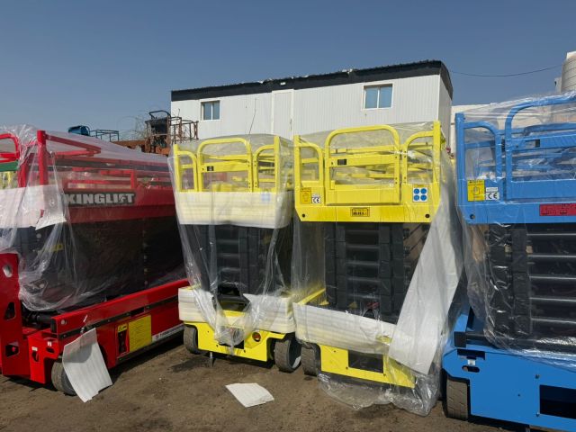 رافعه مقصيه 6متر 8متر 10متر 12متر 14متر16متر كهرباء للايجار  4