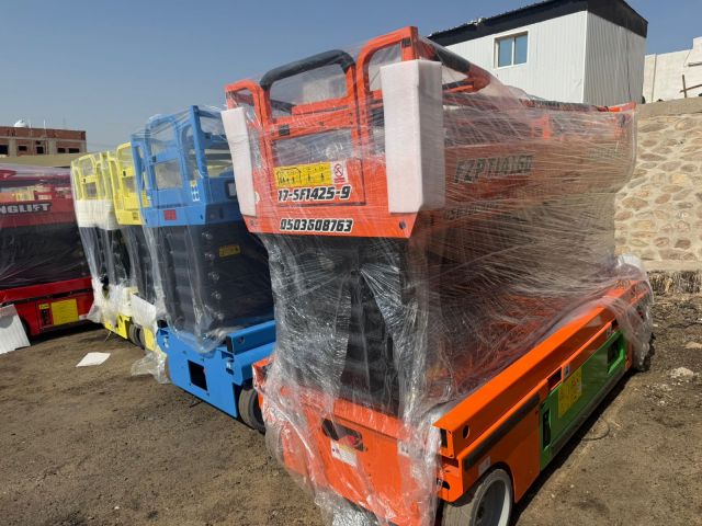 رافعه مقصيه 6متر 8متر 10متر 12متر 14متر16متر كهرباء للايجار  6