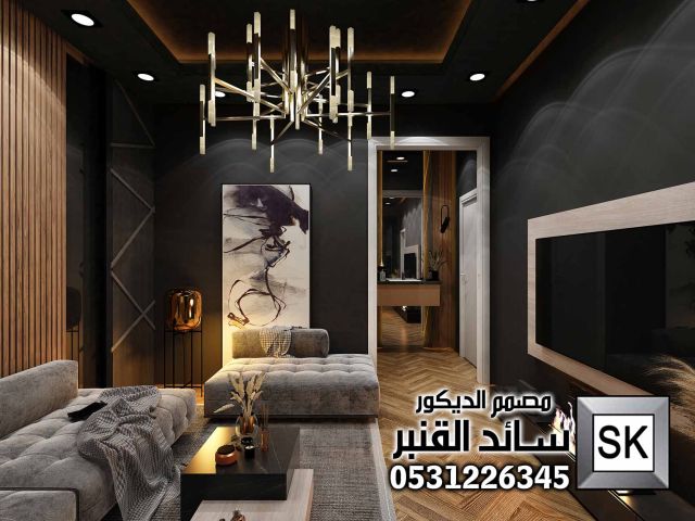 تصميم غرفة ماستر فندقية فخمة في الرياض 4