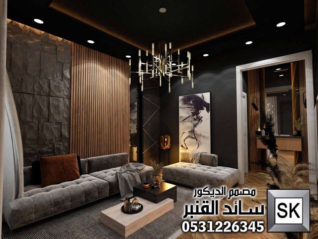 تصميم غرفة ماستر فندقية فخمة في الرياض 5