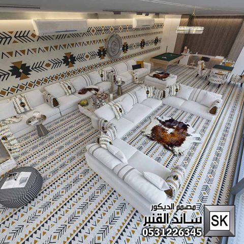 تصميم و تشطيب لاندسكيب شاليهات و إستراحات في السعودية 9