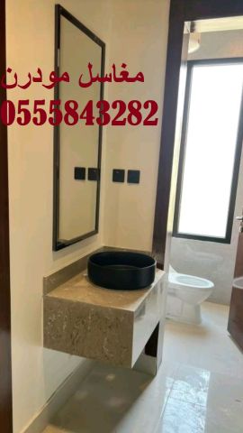  مغاسل رخام , ديكورات مغاسل الحمامات جميلة وفاخرة ,صور مغاسل حمام 4