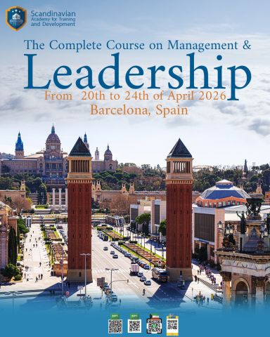 Join the Complete Management & Leadership Course in Barcelona.