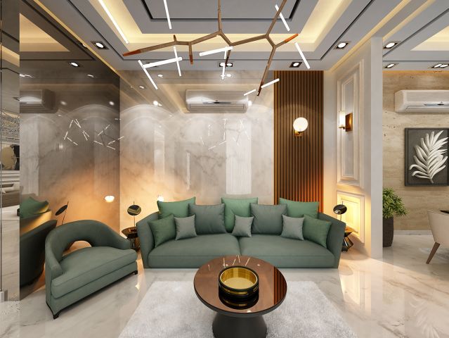 مصمم الديكور سائد القنبر