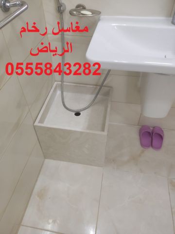  مغاسل رخام , ديكورات مغاسل حمامات جديدة