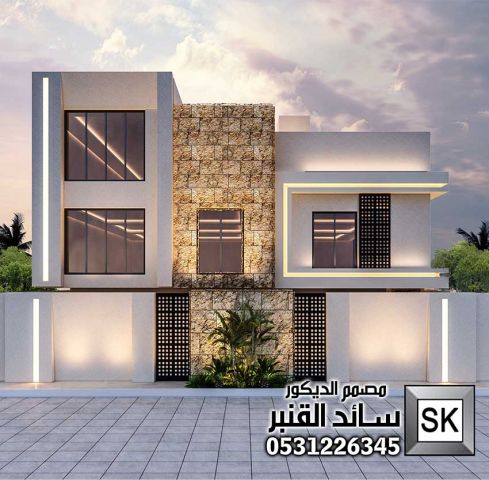 واجهة فلل و قصور فخمة في جدة 2026 2
