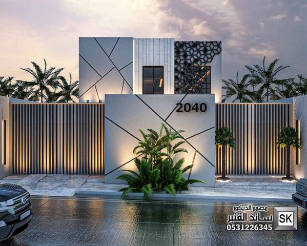 واجهة فلل و قصور فخمة في جدة 2026 3