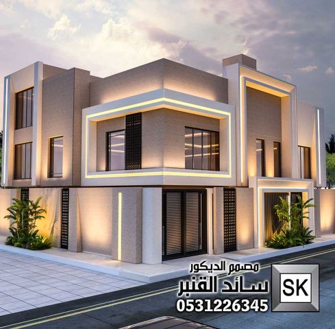 واجهة فلل و قصور فخمة في جدة 2026 5