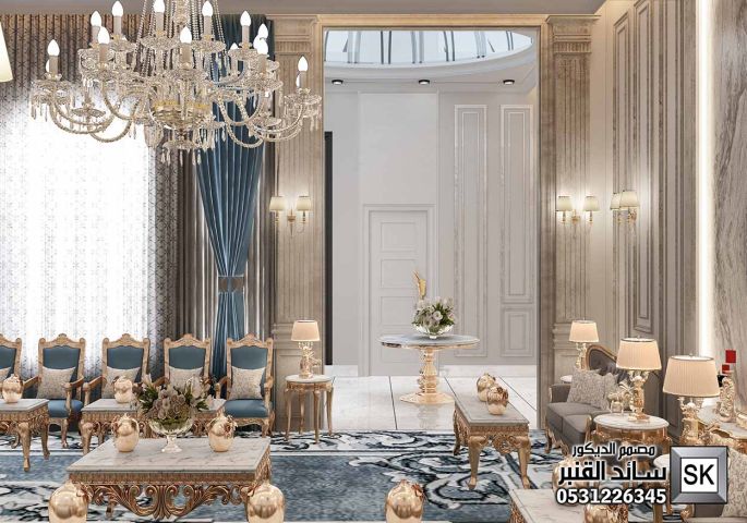 تصميم مجالس رجال فخمة في السعودية 3