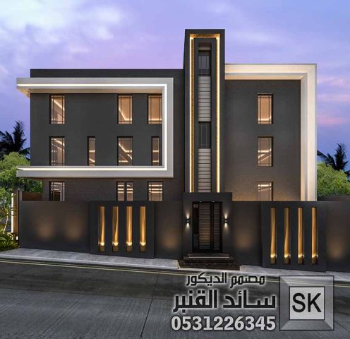 واجهات خارجية فخمة في السعودية 2026 5