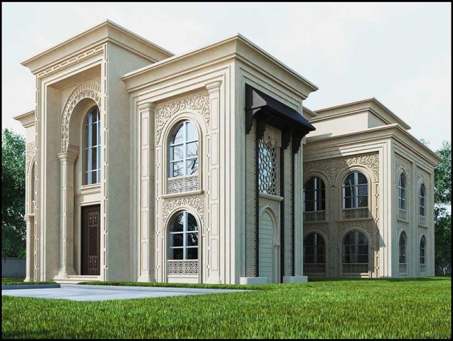 مصمم واجهات قصور فخمة في الرياض 6