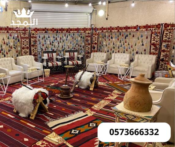 ركنيات تراثية, تاجير ركنيات شعبيه, استئجار طاولة طعام,  خيام اورو