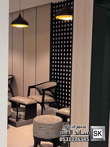 تصميم و تشطيب صالون تجميل و سبا و حمام مغربي في الرياض 6