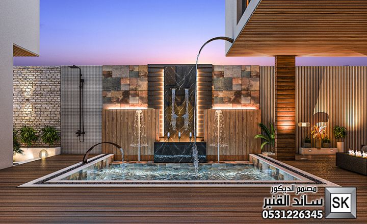 تصميم و ترميم لاندسكيب منزلي في الرياض 2