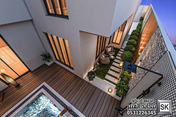 تصميم و ترميم لاندسكيب منزلي في الرياض 6