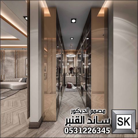 تصميم غرف نوم رئيسية فخمة في جدة 5