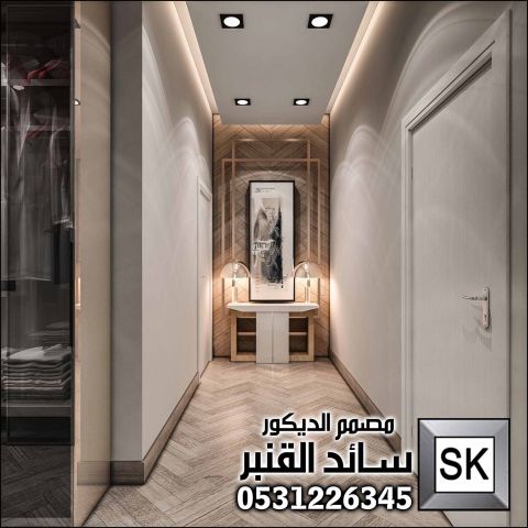 تصميم غرف نوم رئيسية فخمة في جدة 7