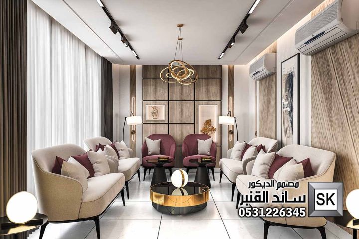 تصميم و تشطيب مجالس نساء فخمة في الرياض