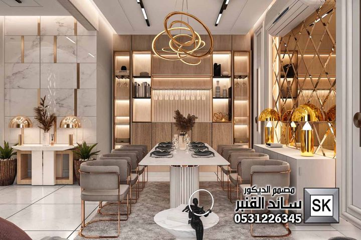 تصميم و تشطيب مجالس نساء فخمة في الرياض 7