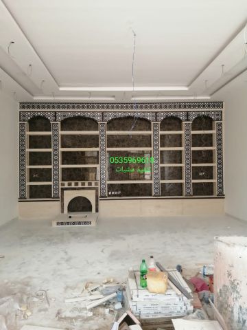  مشبات جبص مشب تراثية مجالس طين 4