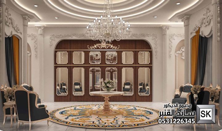 تصميم قصر أفراح و مناسبات في الدمام 2