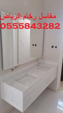  مغاسل رخام ، ديكورات مغاسل حمامات ,صور مغاسل 7