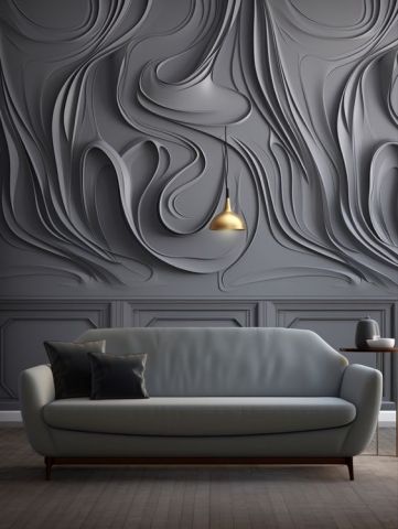 تشطيب جدران خشب ثري دي فاخر في الرياض 4