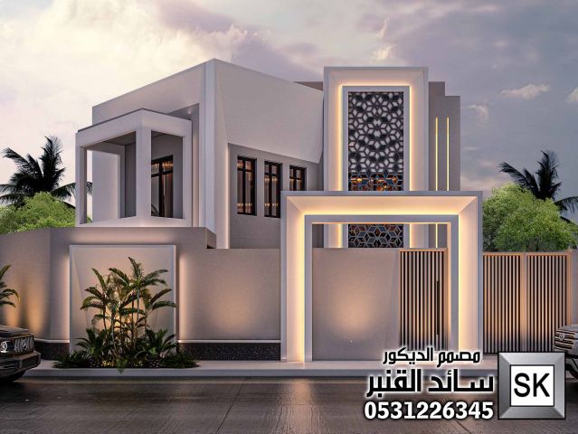 واجهات قصر مصغر في الرياض