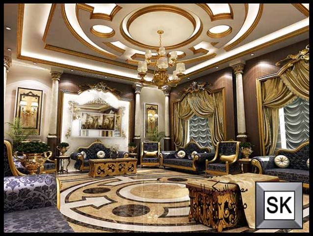 تصميم و تشطيب ديكور داخلي فاخر في الرياض 5