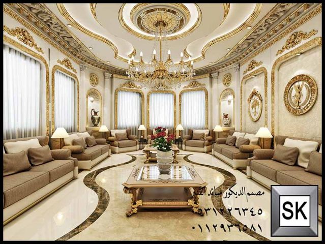 تصميم و تشطيب ديكور داخلي فاخر في الرياض 7