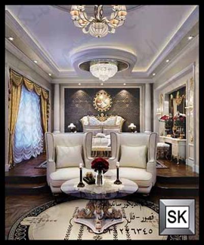 تصميم ديكور قضور و فلل في الرياض 8