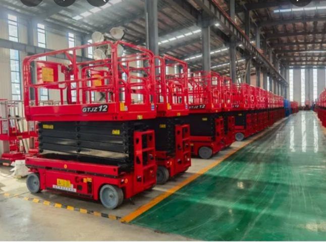 سيزرلفت للايجار ( رافعات مقصيه) ديزل، كهرباء  6