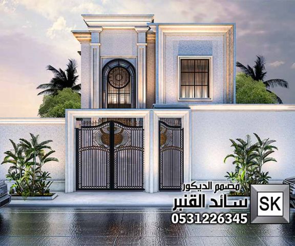 واجهات قصر مصغر من تصميم مصمم الديكور سائد القنبر 3