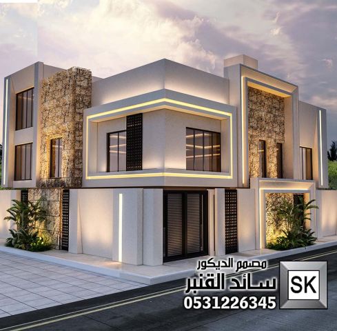 واجهات خارجية في جدة من أعمال مصمم الديكور سائد القنبر 3