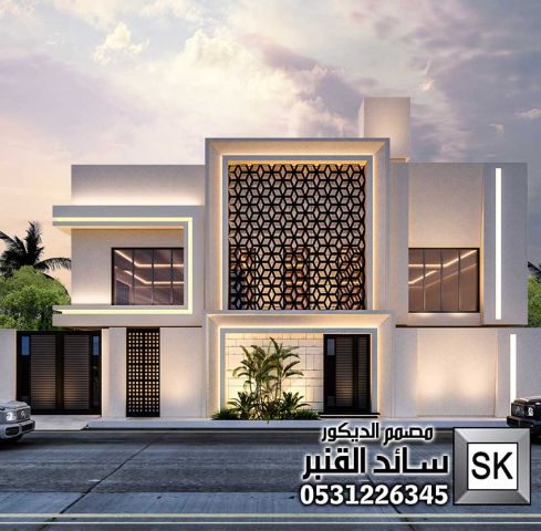 واجهات خارجية في جدة من أعمال مصمم الديكور سائد القنبر 7