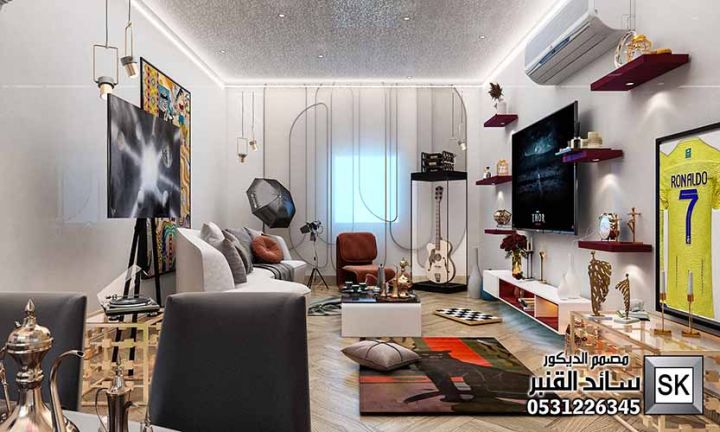 النمط الإنتقائي في الرياض من أعمال مصمم الداخلي سائد القنبر 2